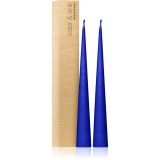 Ester &amp; erik cone candles cornflower (no. 48) lumanare 2x37 cm