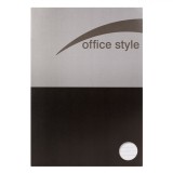 Caiet Dictando, Office Style, Copertă Moale, Format A4, Culoare Negru-Gri, 40 File, Oem