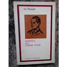 ION PASCADI - ESTETICA LUI TUDOR VIANU