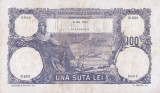 REPRODUCERE bancnota 100 lei 8 mai 1924 Romania