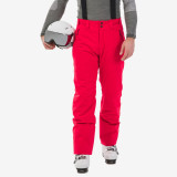 Pantalon călduros impermeabil schi 580 Roșu Bărbați, Wedze