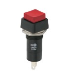 Intrerupator 1 circuit 1A 250V OFF-ON rosu cu retinere, Oem
