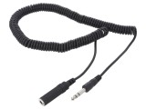 Cablu Audio Jack 6,3mm 5m Negru