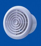 VENTILATOR AXIAL EVACUARE, GRILA ROTUNDA CU PLASA, VENTS 150 PF, D.150mm, 292mc/h foto