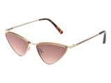 Ochelari de soare ALDO aurii, DELISE 710, din metal