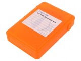 Carcasă HDD 3.5 inch Plastic Portocalie