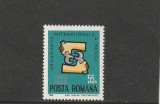 1969 LP 698 ORGANIZATIA INTERNATIONALA A MUNCII MNH NESTAMPILAT
