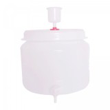 Butoi plastic, Butoi fermentare vin 30L - cu dop de fermentare și robinet