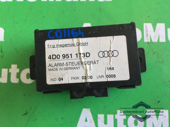 Calculator confort - modul alarma Audi A8 (1994-2002) [4D2, 4D8] 4D0951173D