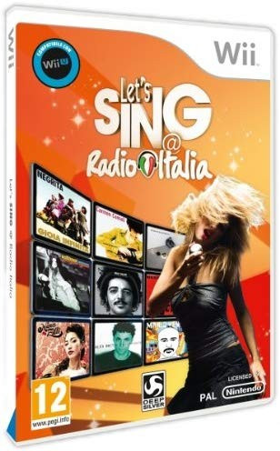 Wii Let&#039;s Sing Radio ITALIA original Nintendo Wii clasic, Wii mini, Wii U