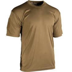 Tricou Tactic QUICKDRY Velcro Dark Coyote Mil-Tec (Marime: L)