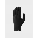 Mănuși din tricot fără cusături Touch Screen unisex - negre