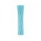 Set 12 paie de baut din hartie ecologica chevron albastru deschis