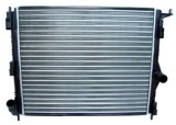 Radiator racire Dacia Logan facelift 04.2008-2012 si Sandero 2008-2014 pentru modele fara AC, 480X408X16mm motorizare 1.2 55kw/1.6 MPI 77 Kw