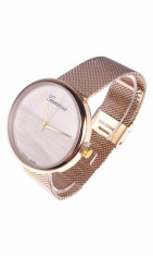 Ceas de mana dama casual - elegant Geneva G21GOLDD foto