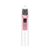 Cumpara ieftin Aspirator nazal pentru bebelusi, electric, 2 capete diferite si 11 filtre, 6 viteze, putere 487 mmHg, roz