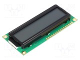 Afișaj LCD alfanumeric STN 16x2 RAYSTAR OPTRONICS 80x36x10mm LED