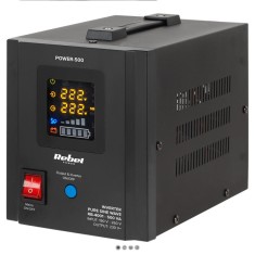 UPS pentru centrale termice, functii multiple, sinusoida pura, 500VA, 300W, 12V, Rebel, RB-4001 foto