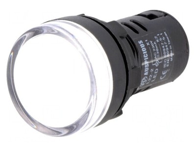 Lumină de control LED 230V &amp;Oslash;22.5mm 20-60&amp;deg;C foto