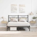 Set 2 Noptiere Suspendate vidaXL Stejar Sonoma 40x30x15cm Sertar Raft Montaj Perete Maro