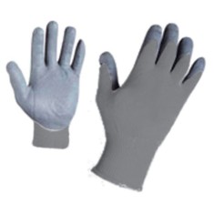 Manusi de protectie gri semiacoperite nitril cu manson elastic Top Strong