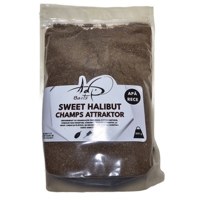 Champs Attraktor Sweet Halibut (pentru apa rece) 800g foto