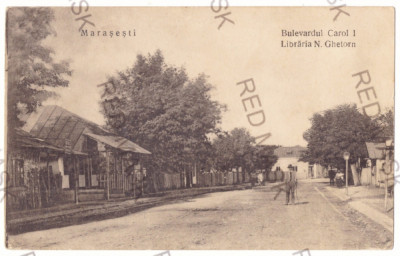 5297 - MARASESTI, Vrancea, Librarie, Romania - old postcard - unused foto