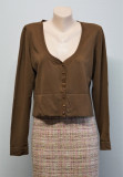 Jerseu / cardigan scurt Max Mara maro