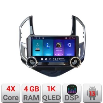 Navigatie Chevrolet Cruze 2013-Kit-1267 Edotec 4+64 10.5 inch Incell 1K android Wifi 5Ghz gps internet CarStore Technology foto