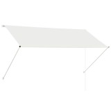 Cumpara ieftin Copertina retractabila, crem, 250 x 150 cm