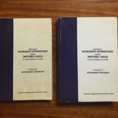 Principalele Instrumente Internationale DREPTURILE OMULUI Romania (2 vol., 2002)