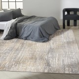 Covor Calvin Klein ECH04, Gri/Bej, Diverse Dimensiuni - 160x221