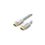 CABLU video Vention, HDMI(T) la HDMI(T), 1.5m, rezolutie 8K la 60Hz/4K la 120Hz, PVC si braided, argintiu, &quot;ALCIG&quot; (timbru verde 0.08 lei) - 692279475