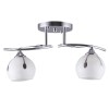 Lustra Sereno Alb+Crom 2XE27 60W, Erste