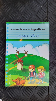 COMUNICARE ORTOGRAFIE CLASA A VIII A foto