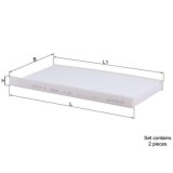 Filtru aer habitaclu Mercedes Citan, Citan Mixto; Nissan NV250, NV400, NV400 Sasiu; Opel Movano B, Movano B Sasiu; Renault Kangoo / Grand Kangoo II,