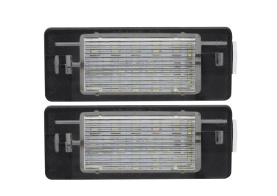 Set 2 buc lampa numar OPEL VECTRA C, 09.2001-09.2008, partea stanga=dreapta, LED; TUNING, foto