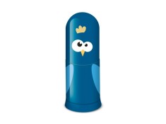 Ascutitoare plastic simpla cu container si radiera animale Faber-Castell