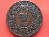 PROVINCIILE CANADIENE-NOVA SCOTIA -1 CENT 1864