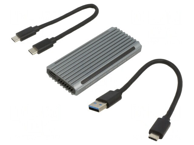 Carcasă hard disc M.2 USB 3.1 Aluminiu USB-C