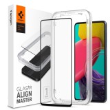 Spigen - Folie sticla - Samsung Galaxy M53 5G - Negru