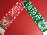 Fular meci fotbal FC LIVERPOOL - CELTIC GLASGOW (UEFA CUP sezonul 2002/2003)