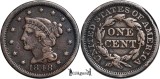 1848, 1 cent ( Liberty Head/Braided Hair Cent ) - Statele Unite ale Americii, Europa