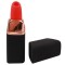 Stimulator Lipstick, 4 Moduri Suctiune, Silicon, USB, Rosu, 13 cm