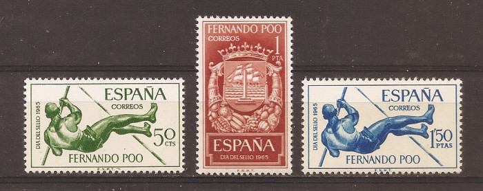 Fernando Poo 1965 - Ziua timbrului, MNH