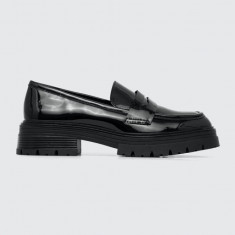 Answear Lab mocasini femei, culoarea negru, cu toc plat