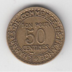 FRANTA - 50 Centimes 1923 . LF1,9