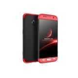 Husa Samsung Galaxy S7 GKK 360 Full Protectie, Carcasa PC, Negru/Rosu, Rezistenta Zgarieturi
