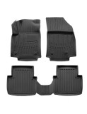 Set covorase auto din cauciuc tip tavita pentru Citroen C3 Aircross 2017-