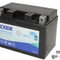 Baterie AGM/Starting EXIDE 12V 11Ah 205A L+ Maintenance free 150x87x110mm Started YTZ14-BS fits: BENELLI SPORT EVO, TNT, TORNADO, TREK; BMW C, F, HP2,